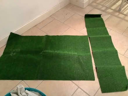 Photo of free Fake grass oddments x 2 (Harrogate HG1) #1