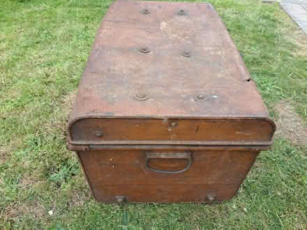 Photo of free Metal Trunk Brown (Trowbridge) #2