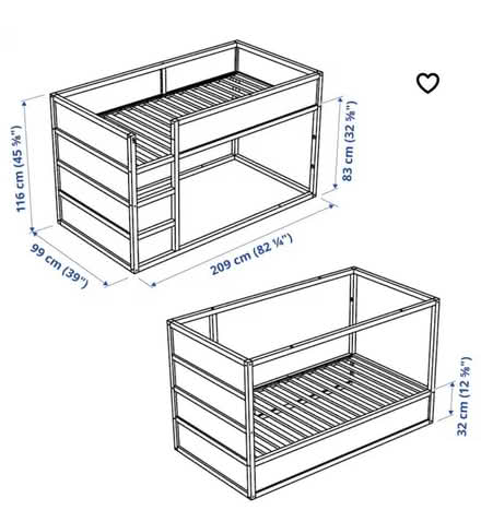 Photo of free Loft bed x2 (De beauvoir town, Hackney) #3