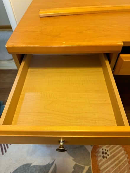 Photo of free Wood Desk (Northeast Ann Arbor) #4