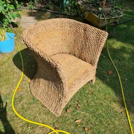 Photo of free Wicker chair (Raynes Park SW20) #3