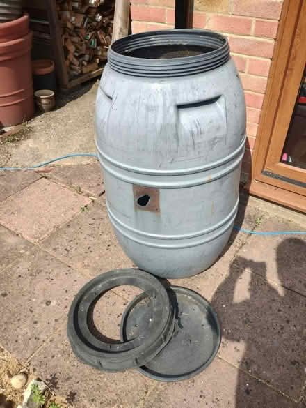 Photo of free Compost spinner from wine barrel (Cowplain) #2