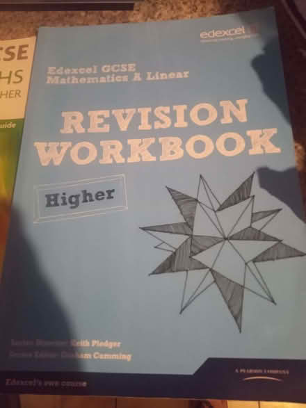 Photo of free GCSE maths higher and revision workbook (Deepdale PR1) #2
