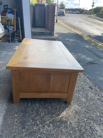 Photo of free Oak coffee table (Guildford, Surrey GU1) #4