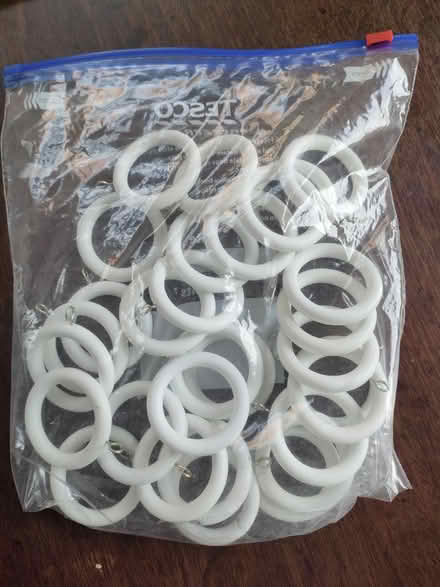Photo of free Curtain rings (Somersham PE28) #1