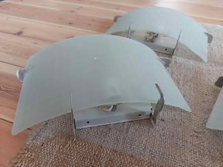 Photo of free Frosted glass wall lights x 4 (St George BS5) #2