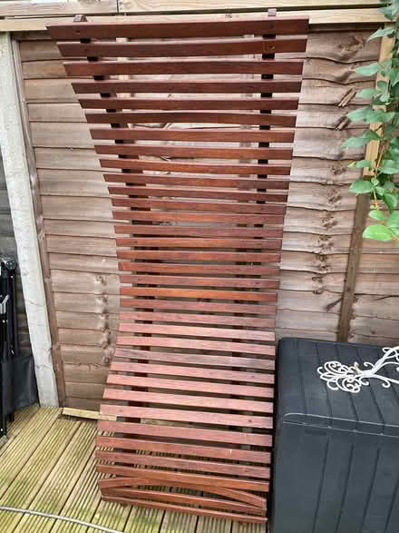 Photo of free Ergonomic reclining Wooden Chair (Sunbury TW16) #4