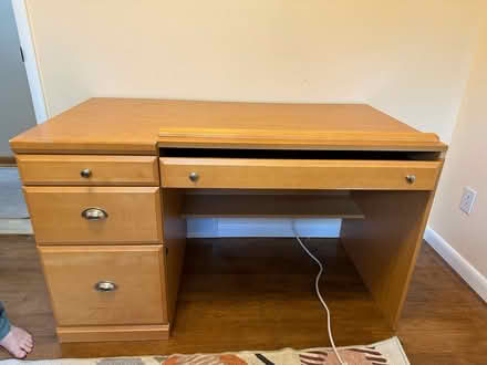 Photo of free Wood Desk (Northeast Ann Arbor) #1