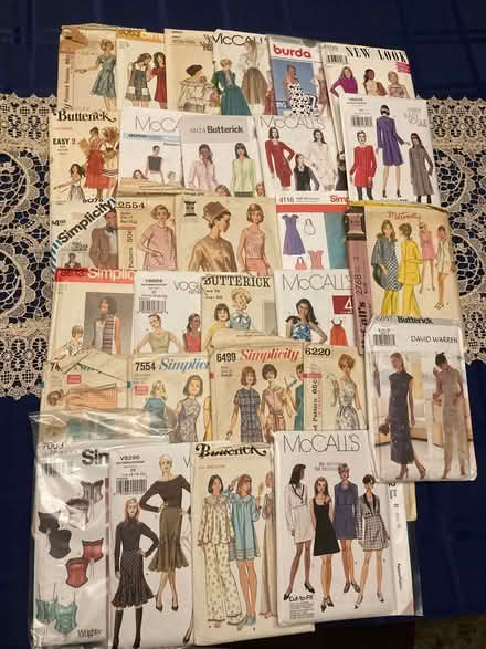 Photo of free Lot of sewing patterns (Framingham) #1