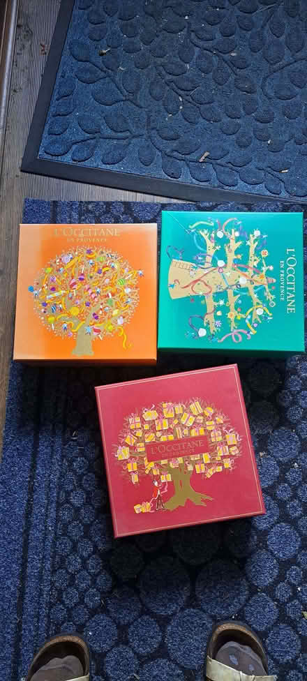 Photo of free 3 empty Occitane gift boxes (Churchgate EN8) #3