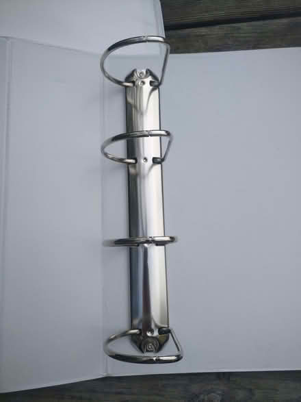 Photo of free A4 ring binders with four holes (x 2) (Norham Manor OX2) #3