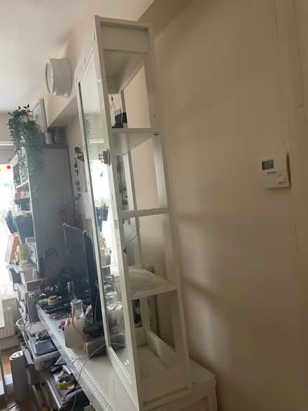 Photo of free IKEA white wooden mirror (Hampstead Way NW11 7HJ) #2