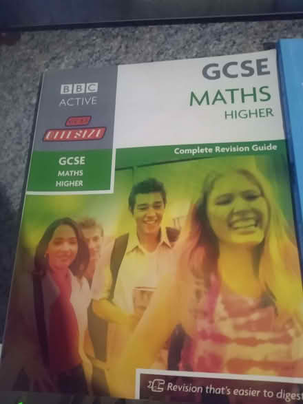 Photo of free GCSE maths higher and revision workbook (Deepdale PR1) #1
