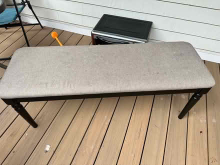 Photo of free A dinning bench (Watertown) #1