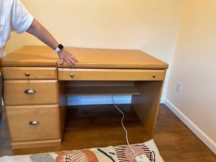 Photo of free Wood Desk (Northeast Ann Arbor) #2