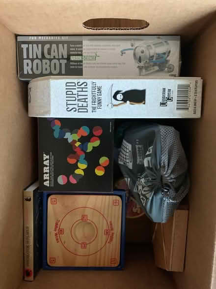 Photo of free 4 boxes of games (Thompsonville) #2