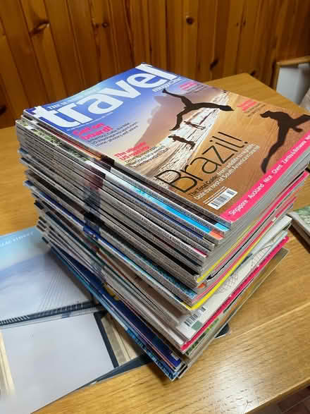 Photo of free Sunday times Travel Magazines (Broomhill G11) #1