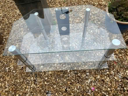 Photo of free Glass TV stand (Kendal LA9) #1