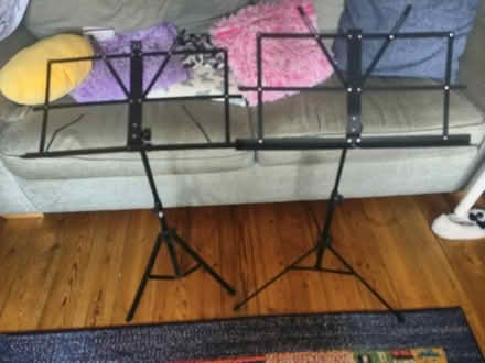 Photo of free 2 music stands (Stroud (central)) #1
