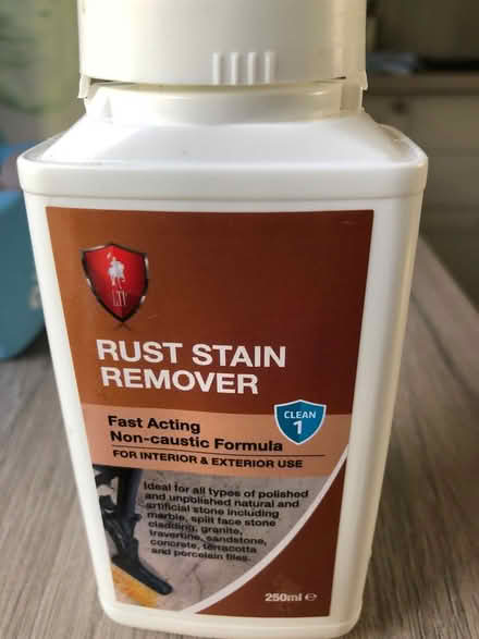 Photo of free Rust stain remover (Billericay) #1