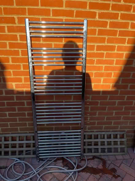 Photo of free Chrome towel radiator (Little Heath RG31) #1