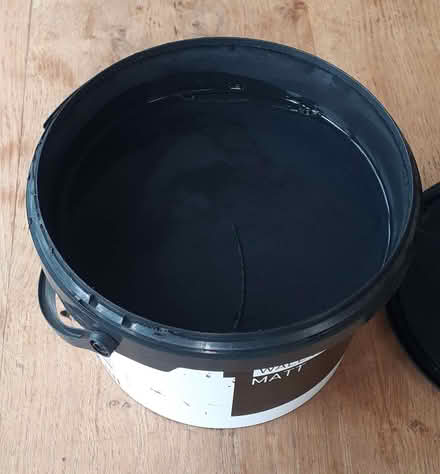 Photo of free Matt Black Paint (Petersfield GU31) #1