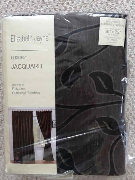 Photo of free Brown curtains (Ockbrook) #1