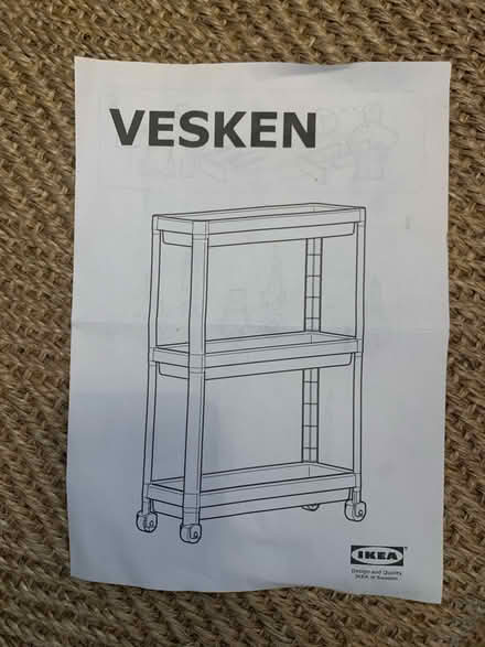 Photo of free Bathroom trolley (VESKEN) (BS5) #2