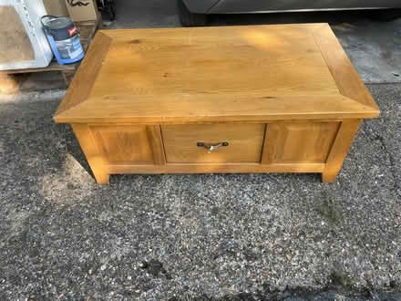Photo of free Oak coffee table (Guildford, Surrey GU1) #1
