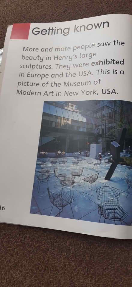 Photo of free Henry Moore floorbook (Olive Mount L15) #2
