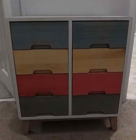 Photo of free Wooden Rainbow Chest of drawers (Tenterden TN30) #1