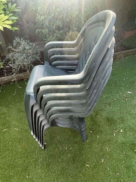 Photo of free Garden chairs x6 (Noak Bridge SS15) #1
