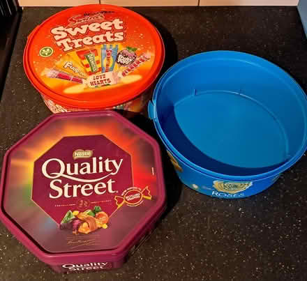Photo of free Empty sweet tubs (Baldock) #1