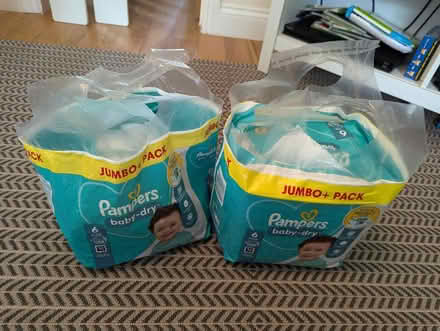 Photo of free Size 6 nappies (Warlingham CR6) #1
