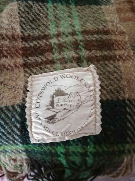 Photo of free Woollen blanket or picnic rug 5'x6' (KT12) #1