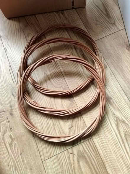 Photo of free Three wicker hoops (Wall's Quarry GL5) #1
