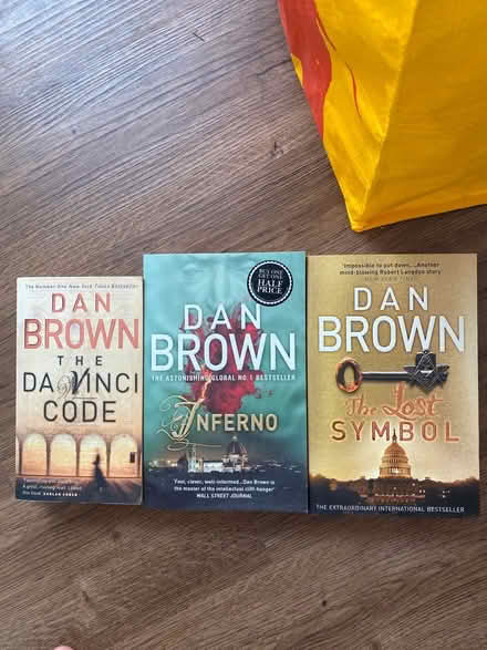Photo of free 3 Dan Brown Books (Witney OX28) #1