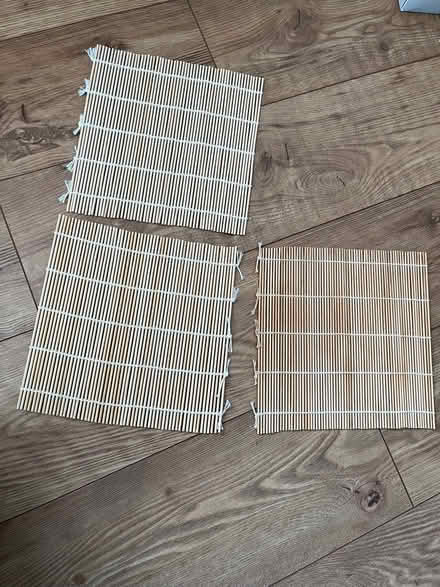Photo of free 3 sushi mats (Hale End IG8) #1
