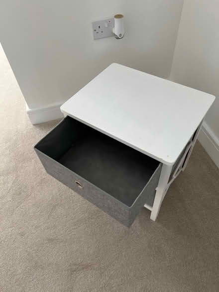 Photo of free 2 Drawer Bedside Table (Maldon Wick CM9) #4