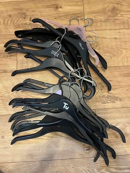 Photo of free 26 clothes hangers (Hale End IG8) #1