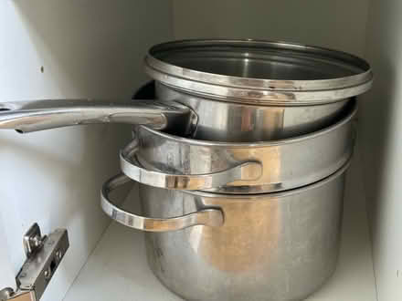 Photo of free Kitchenware, pots different sizes (SW4) #3