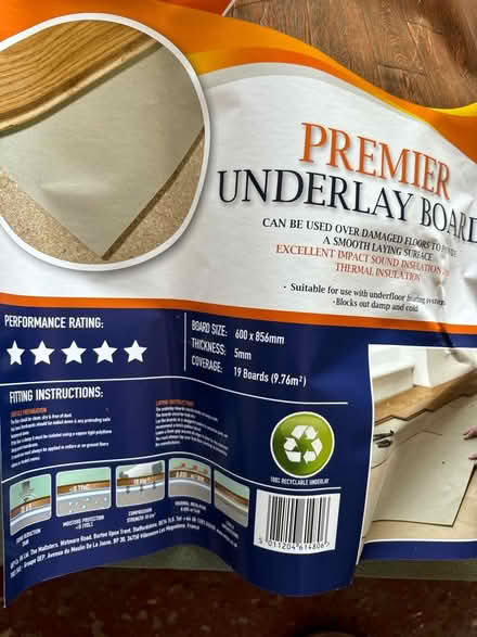 Photo of free Underlay for wooden floor/laminate (Redhill RH1) #2