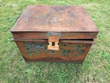 Photo of free Metal trunk small (Trowbridge) #1