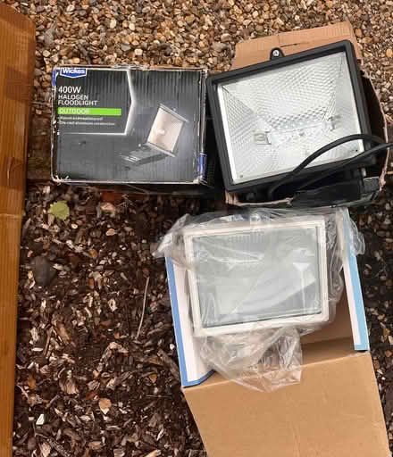 Photo of free 2 Halgen Spotlights & 1 Security Floodlight (Hales Bridge RH5) #2