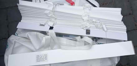 Photo of free White wooden blinds (Dunfermline KY12) #1