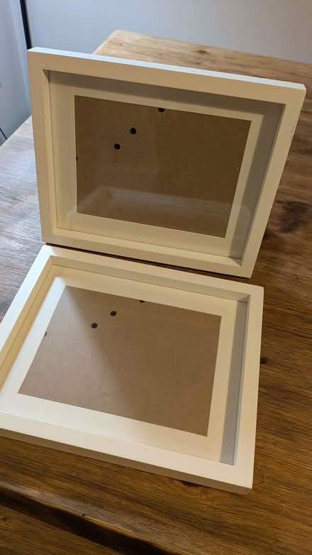 Photo of free 2 X White picture frames (Old Woking GU22) #1