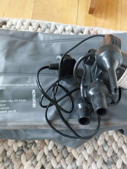 Photo of free Double Size Air Bed And Pump (Matlock DE4) #3