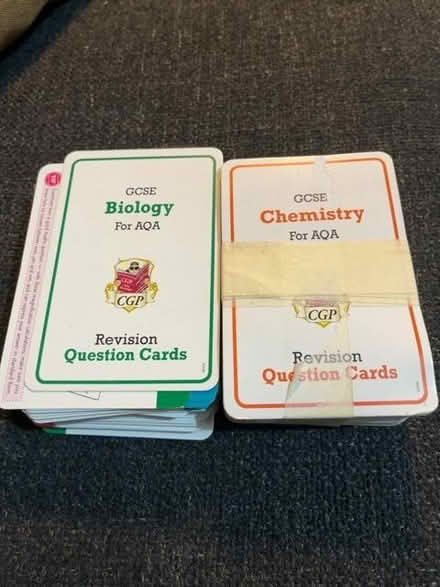 Photo of free Revision cards for GCSE biology and chemistry AQA (E8) #1