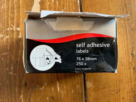 Photo of free Roll of self-adhesive labels (approx 230) (Lower Weston) #1