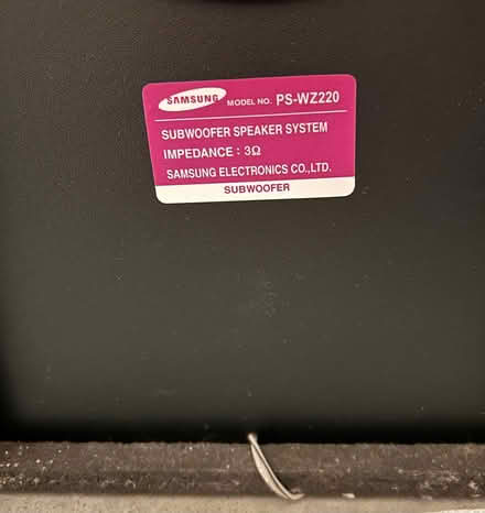 Photo of free Samsung HT-Z220 Home cinema DVD and sound system (Moss Side PR26) #4